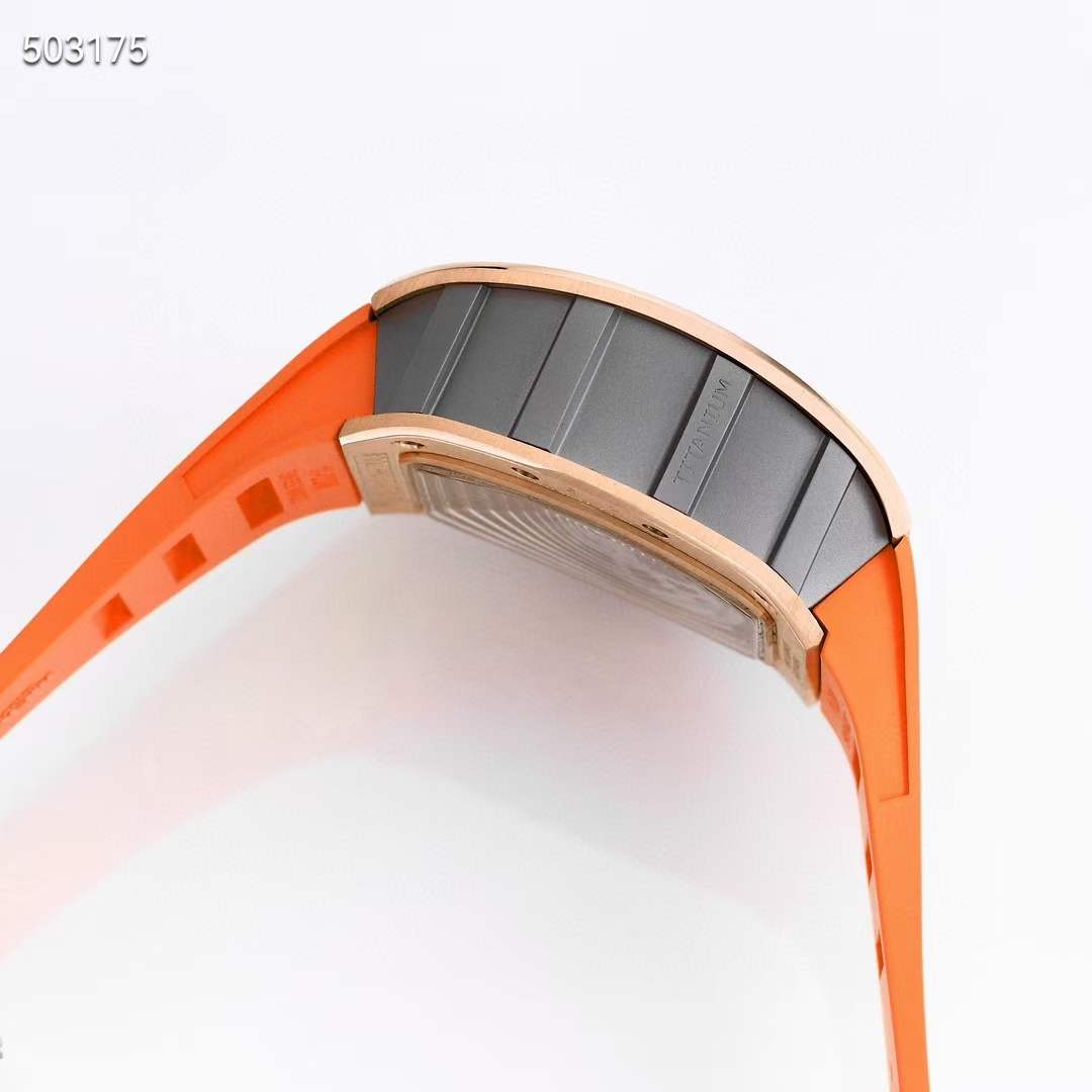 리차드밀 2023 RM011 FM 오렌지스트랩 시계 워치